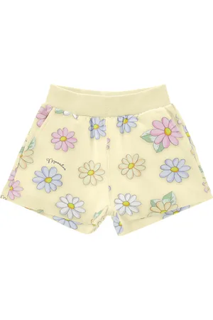 MONNALISA Shorts felpa con margherite