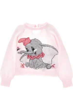 MONNALISA Pull lana merino Dumbo a intarsio