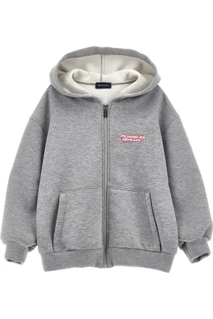 MONNALISA Felpa aperta neoprene accoppiato