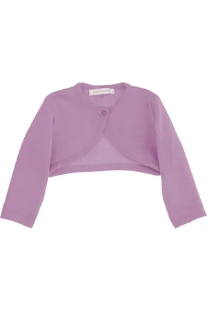 MONNALISA Cardigan corto lana merino