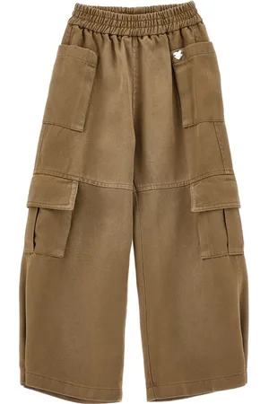 MONNALISA Pantaloni gabardina fluida