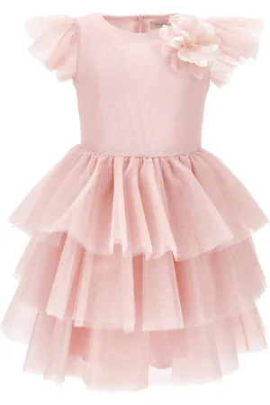 MONNALISA Abito tulle glitter