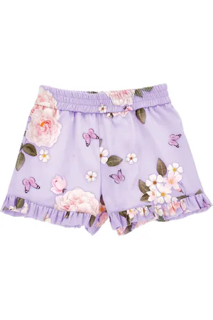MONNALISA Shorts stampa bouquet