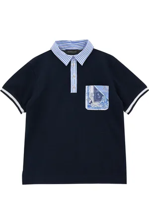 MONNALISA Polo piquet con dettagli bacchettina