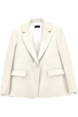 MONNALISA Blazer viscosa con strass