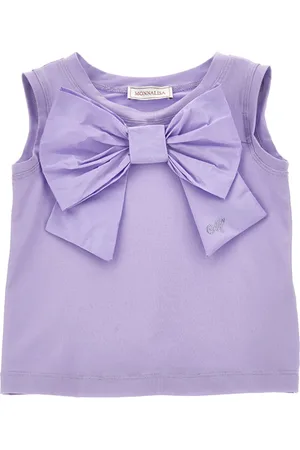 MONNALISA Canotta jersey maxifiocco
