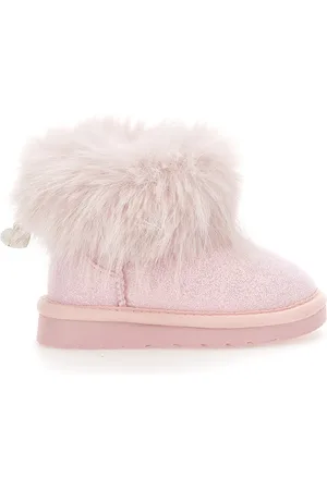 MONNALISA Stivaletti glitter peluche