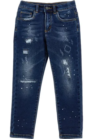 MONNALISA Jeans denim effetto vintage