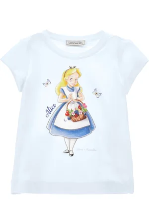MONNALISA T-shirt jersey stampa Alice