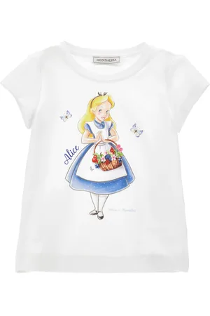 MONNALISA T-shirt jersey stampa Alice