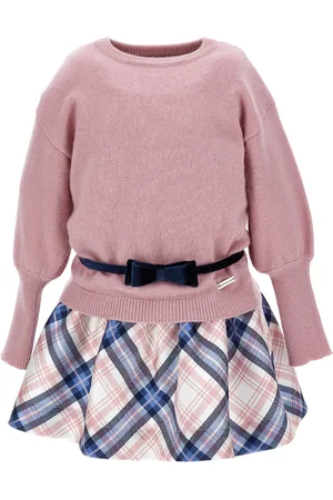 MONNALISA Abito mikado tartan