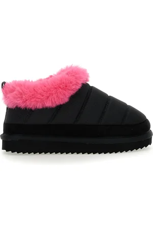 MONNALISA Slip on tessuto tecnico e peluche
