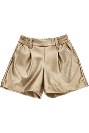 MONNALISA Shorts tessuto spalmato