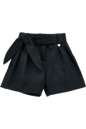 MONNALISA Bermuda duchesse con cintura