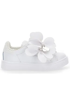MONNALISA Sneakers con petali in tessuto