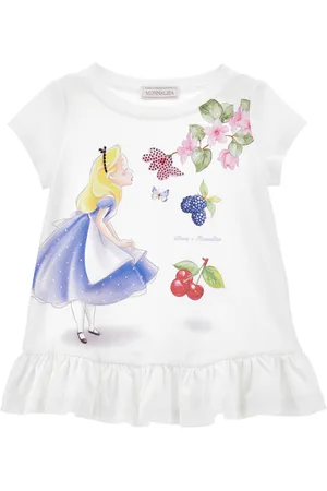 MONNALISA Maxi T-shirt Alice con gala