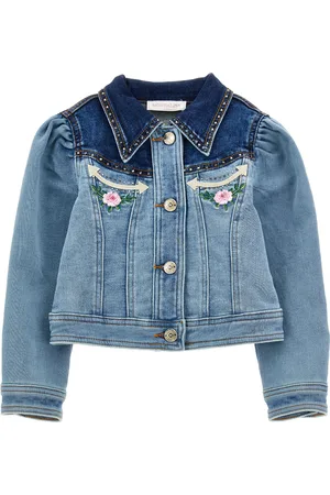 MONNALISA Giacchino denim felpa