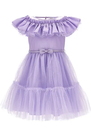 MONNALISA Abito tulle con volant