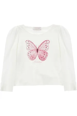 MONNALISA T-shirt stampa farfalla