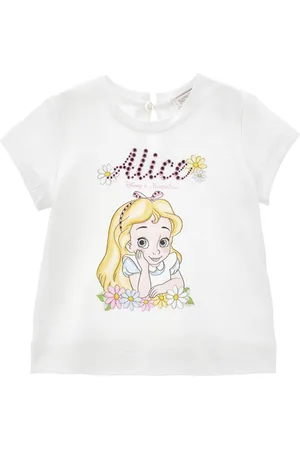MONNALISA T-shirt Alice strass