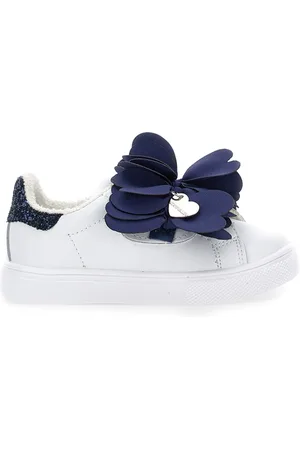 MONNALISA Sneakers con petali in tessuto