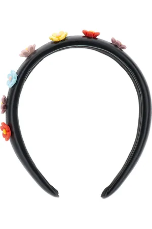 MONNALISA Cerchietto tessuto spalmato con fiori