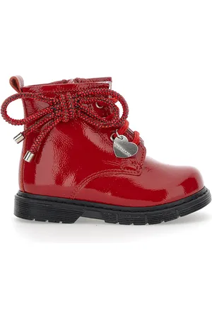 MONNALISA Ankle boots vernice nappata