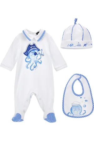 MONNALISA Completo tre pezzi cotone polpo