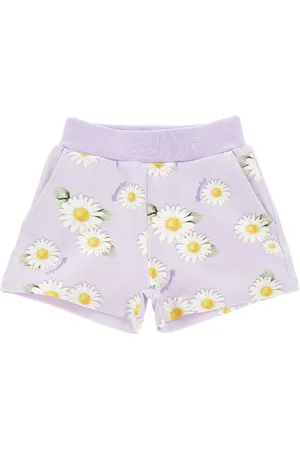 MONNALISA Shorts felpa margherite