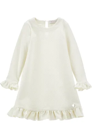 MONNALISA Abito punto Milano pois glitter
