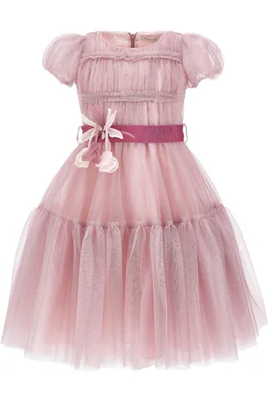 MONNALISA Abito romantico tulle glitter