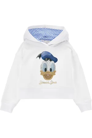 MONNALISA Felpa hoodie Donald Duck