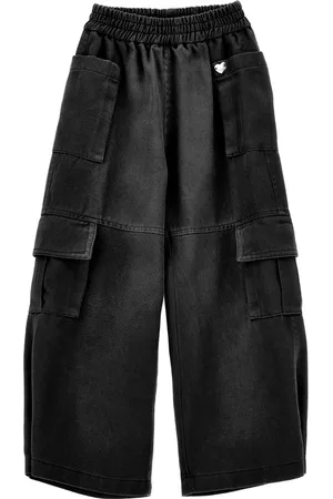 MONNALISA Pantaloni gabardina fluida