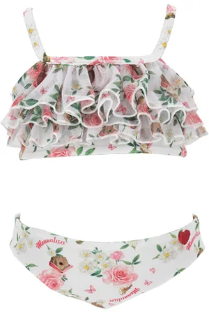 MONNALISA Costume stretch con tulle