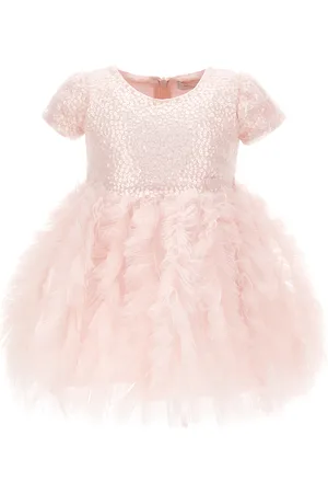 MONNALISA Abito tulle e paillettes