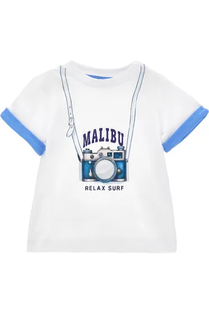MONNALISA T-shirt manica corta con risvolto
