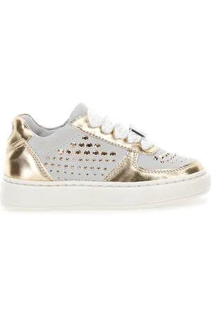MONNALISA Sneakers lamina e strass