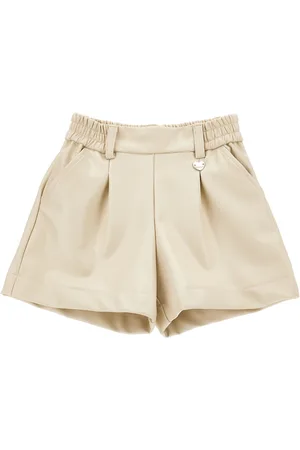 MONNALISA Shorts tessuto spalmato