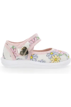 MONNALISA Ballerine tela stampa margherite