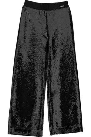 MONNALISA Pantaloni palazzo paillettes