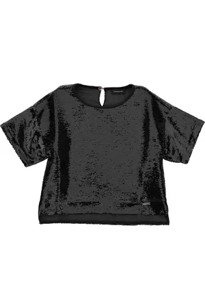 MONNALISA Blusa paillettes