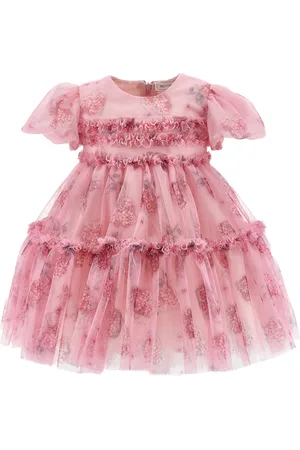 MONNALISA Abito compleanno tulle floreale