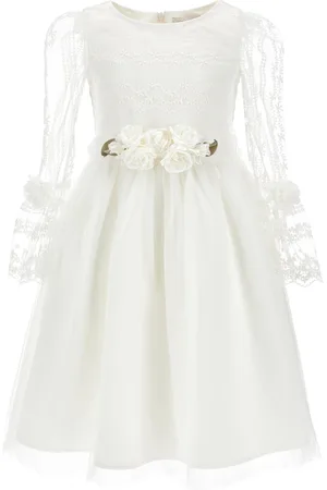 MONNALISA Abito Mim?? tulle ricamato