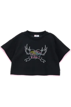 Chiara Ferragni T-shirt CFPunk con pizzo