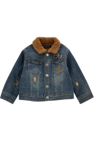 MONNALISA Giubbotto jeans denim