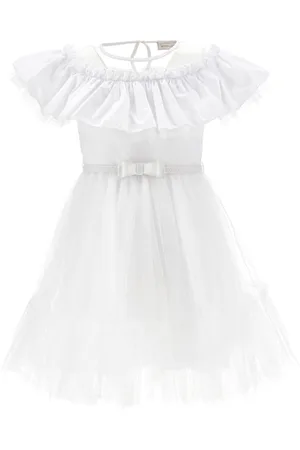 MONNALISA Abito tulle con volant