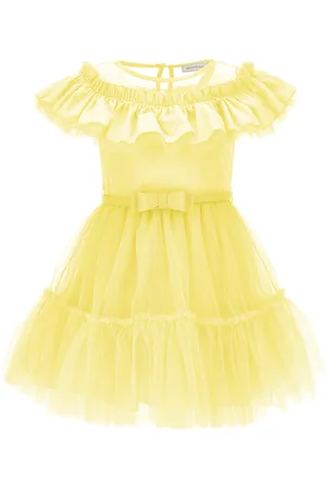 MONNALISA Abito tulle con volant