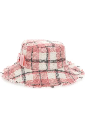 MONNALISA Cappello tartan con piccola tesa