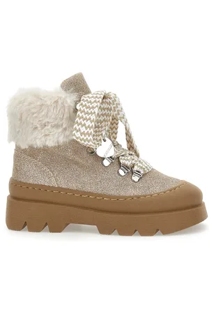 MONNALISA Scarponcini glitter peluche
