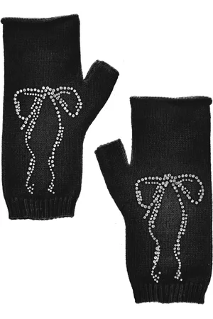 MONNALISA Manicotti knitwear con strass